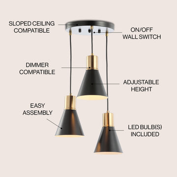 Apollo Metal LED Pendant